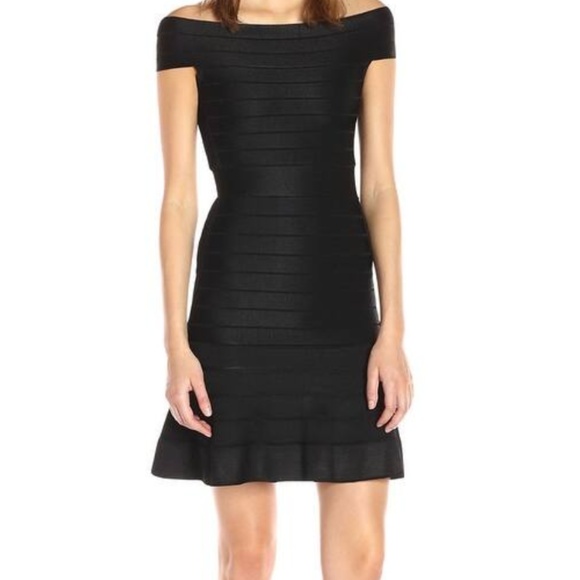 French Connection Black Womens Size 2 Off-Shoulder - Picture 2 of 3